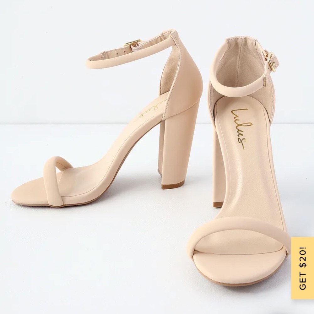 Lulu’s Chopin Nude Heels